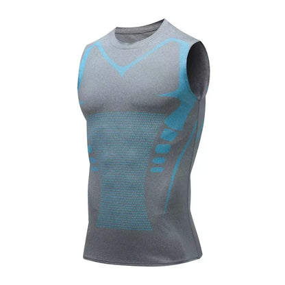 SculptPro™ – Men's Ionic Slimming Compression Vest